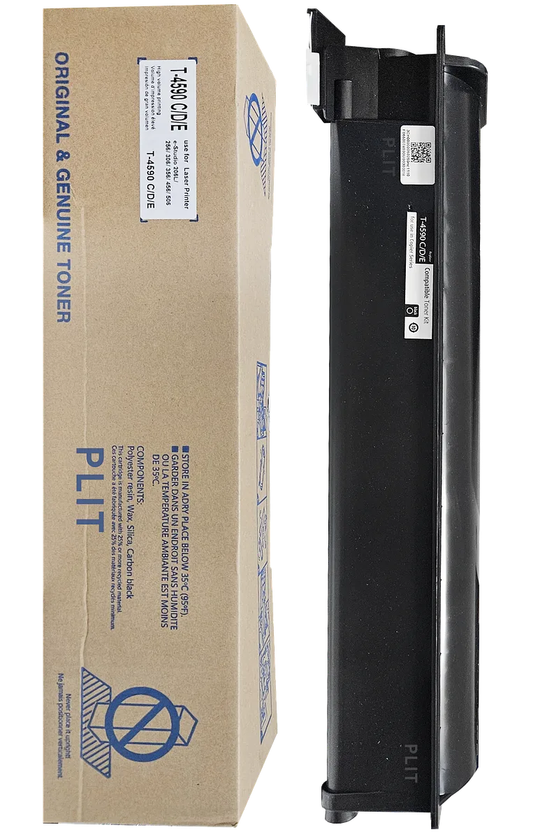 Toner CONY T-4590 C/D/E Negro para Impresoras Toshiba E-Studio 256 / 306 / 356 / 456