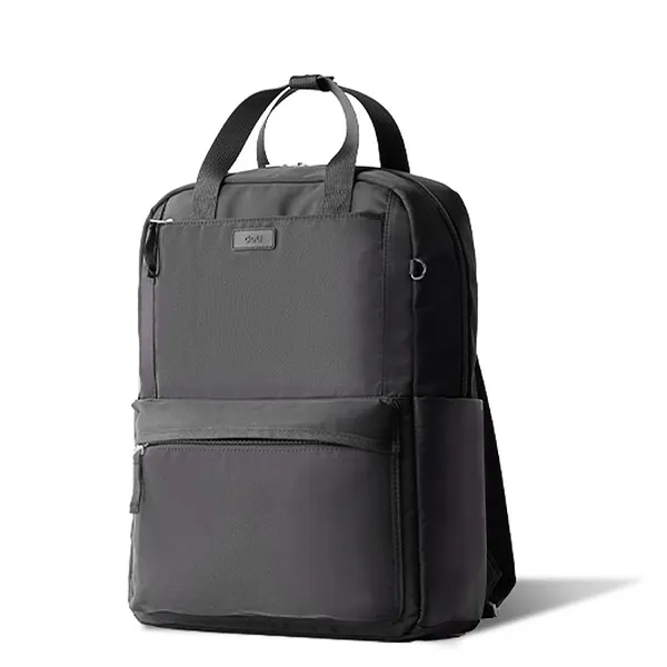 Mochila Ejecutiva de Estilo Minimalista para Laptop 15.6", Negra