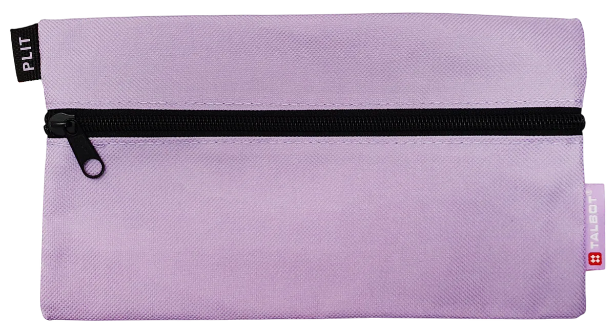 Estuche Cartuchera Portalápices Escolar Talbot, Morado Lila