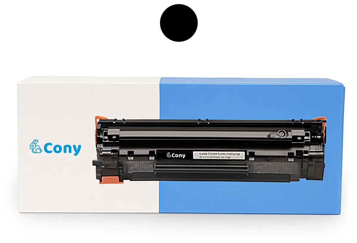 Toner Cony 258A CON CHIP (CF258A), Negro