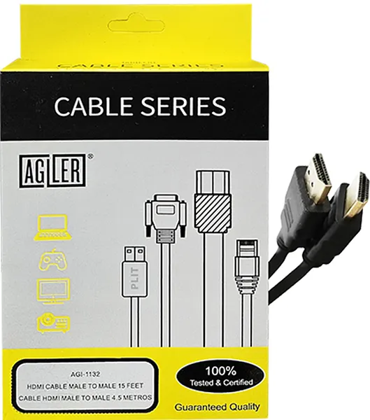 Cable HDMI 15' Pies - Agiler AGI-1132