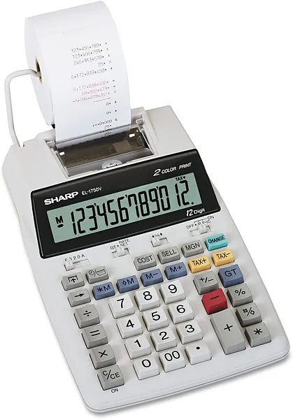 Sumadora Sharp EL-1750V