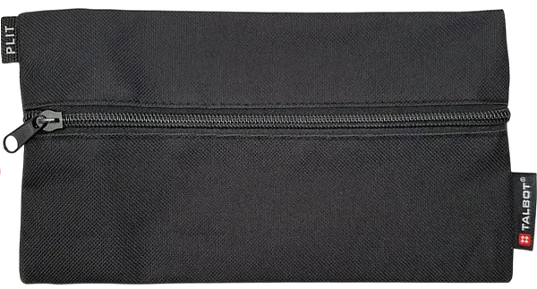 Estuche Cartuchera Portalápices Escolar Talbot, Negro