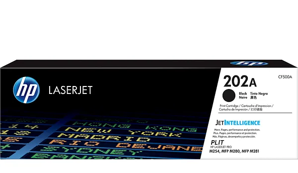 Original: Toner HP 202A (CF500A), Negro