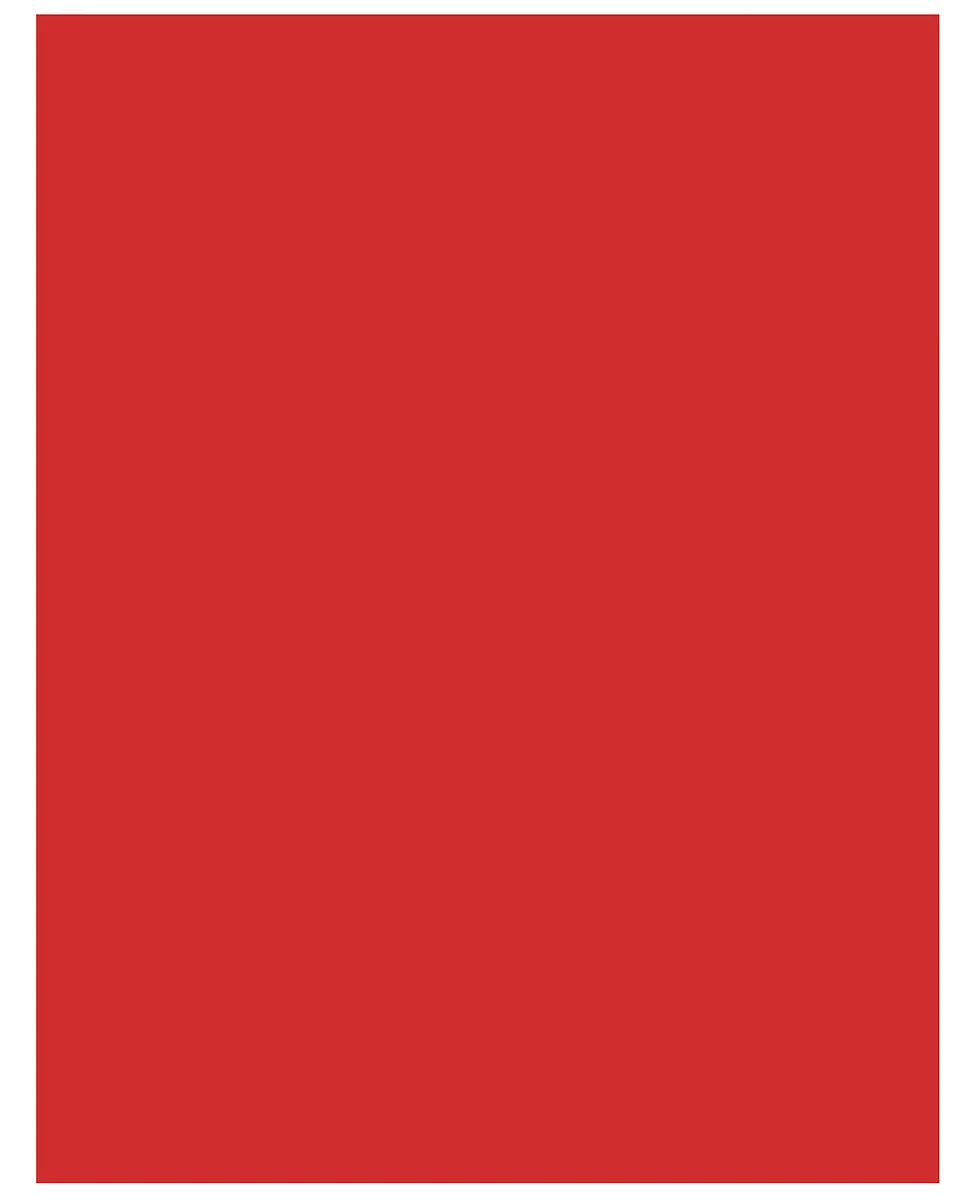 Lámina de Cartulina Rojo Bandera 20" x 26"