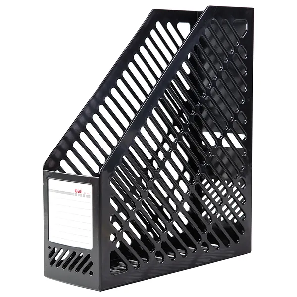 Porta Revista Plastico, Negro