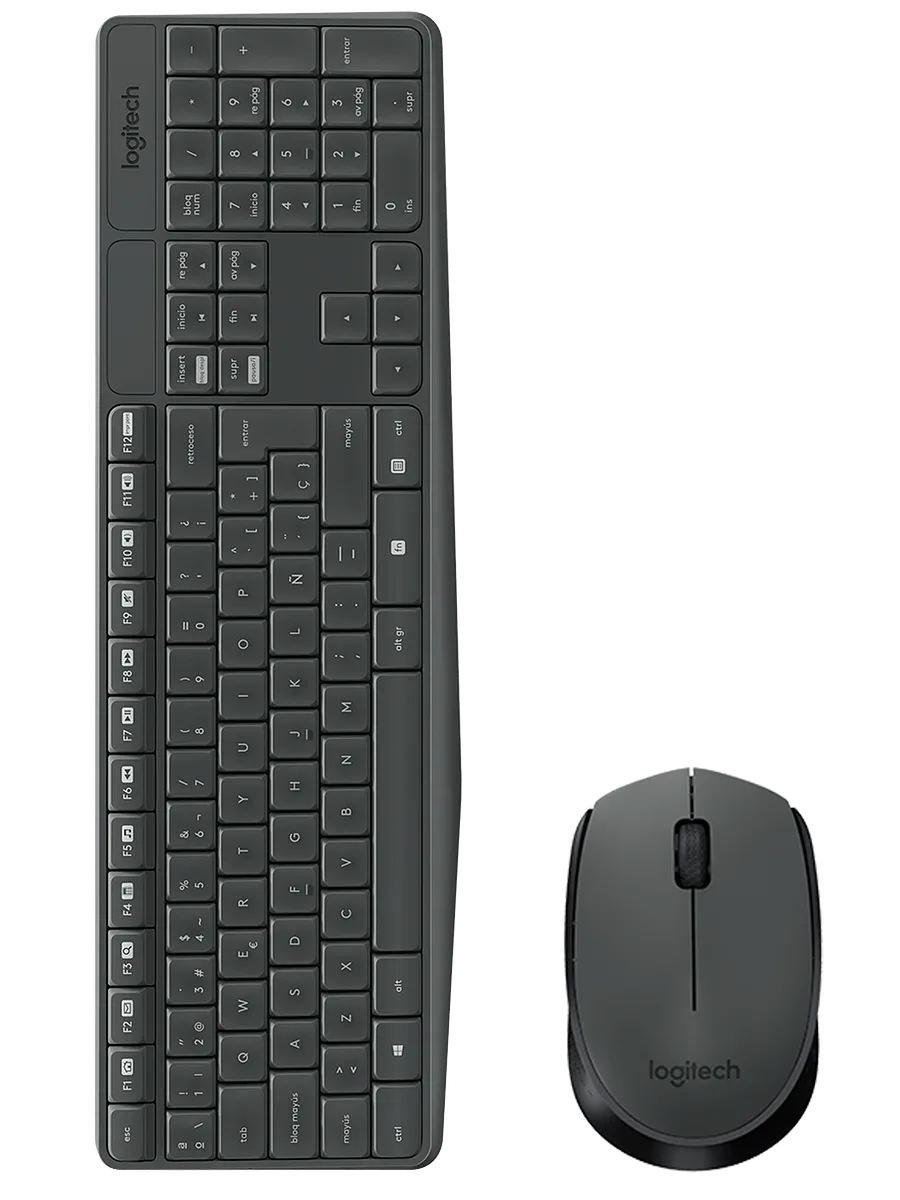 Teclado y Mouse Inalámbrico Logitech MK235