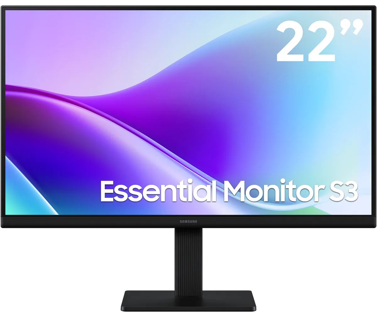 Monitor Samsung 22" Essential S3 Plano Full HD 120Hz (IPS)