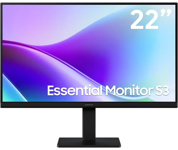 Monitor Samsung 22" Essential S3 Plano Full HD 120Hz (IPS)