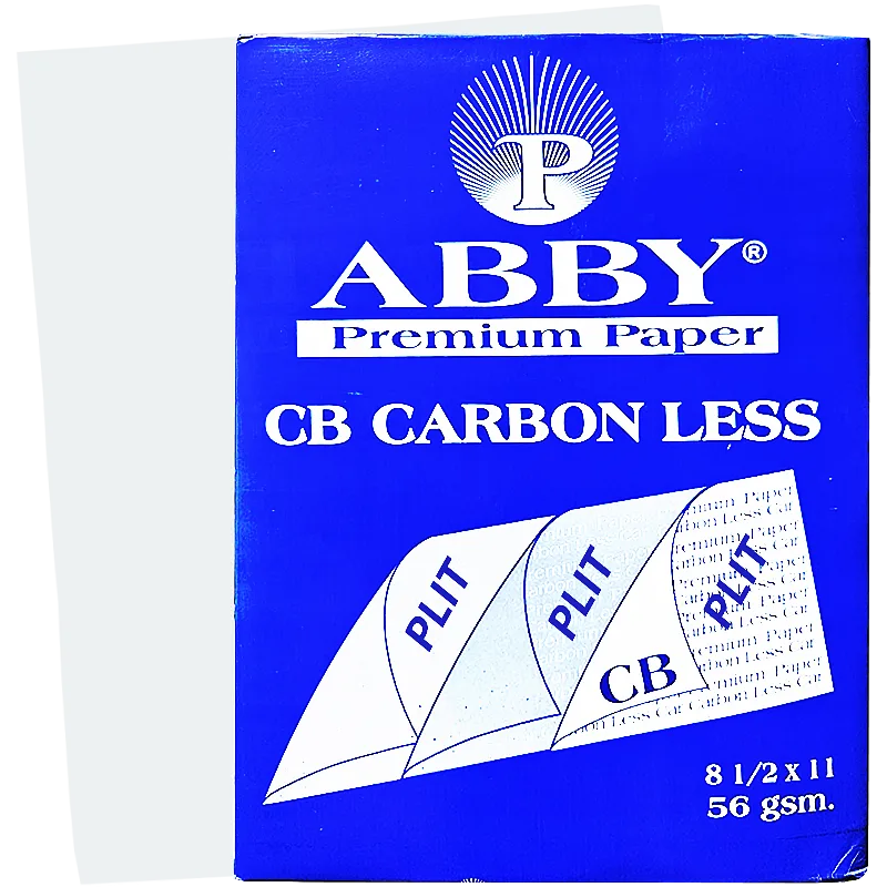 Papel de Carbón NCR CB-16 Orignal Autocopiativo 8.5" x 11" Blanco