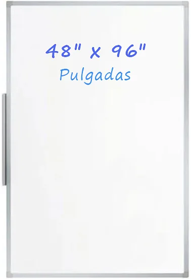 Pizarra Mágica Magnética 48" x 96" con Bordes de Metal Nustar NS-104
