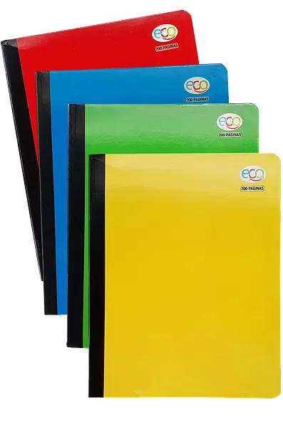 Cuadernos Eco 200 Paginas, Colores Surtidos 