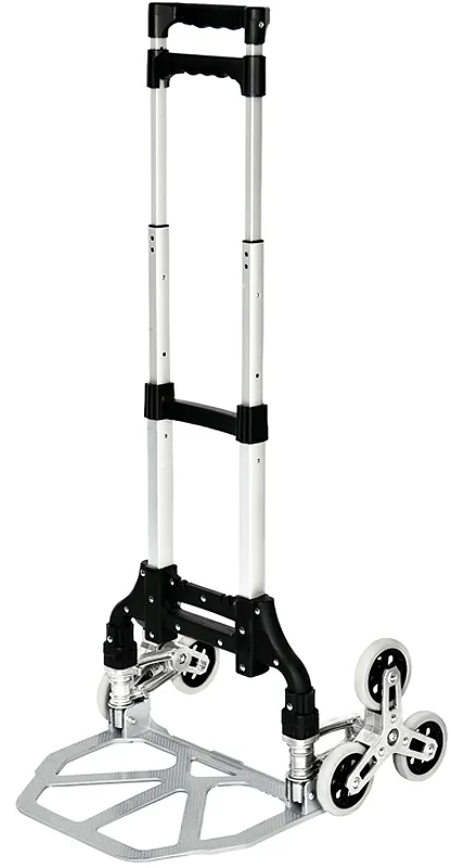 Carrito de Carga Plegable con Sistema de 3 Ruedas para Escaleras 154 lbs, Deli DL431072