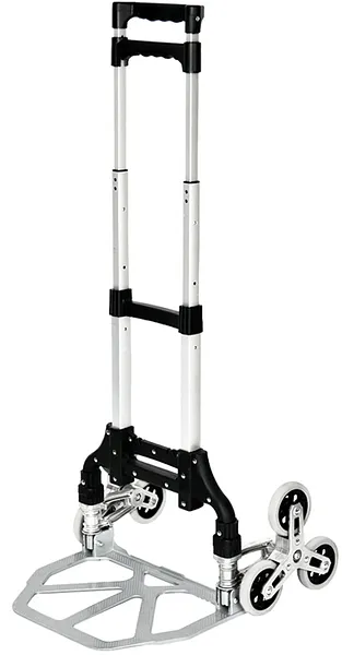 Carrito de Carga Plegable con Sistema de 3 Ruedas para Escaleras 154 lbs, Deli DL431072