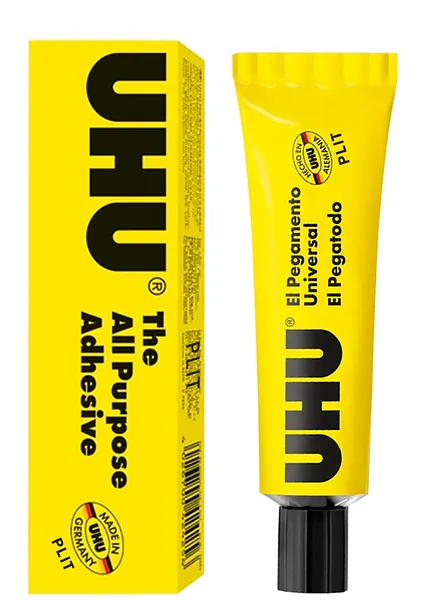 Pegamento de Silicón Pegatodo UHU en Gel, 60 ml