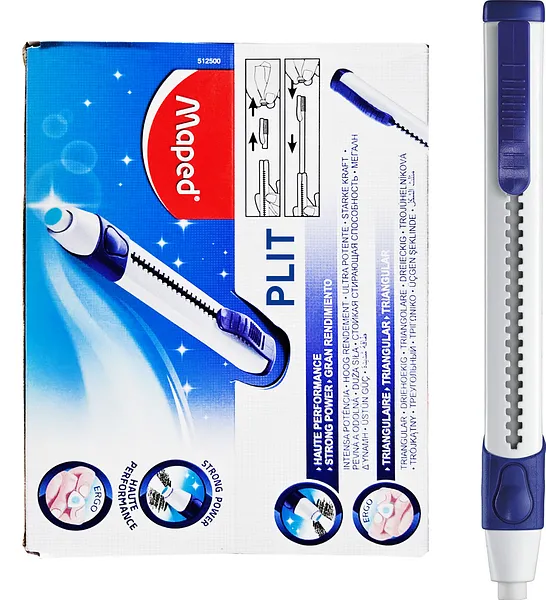 Borrador Retráctil Tipo Lápiz Maped con Portagomas #512500