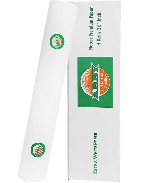 Rollo de Papel para Plotter 36" Pulgadas - 50 Metros