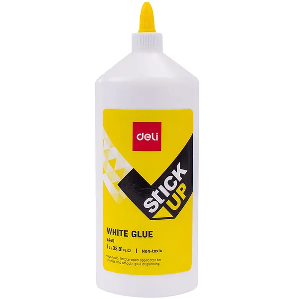 Pegamento Líquido Blanco, 1,000 ml - Deli Stick Up A74913