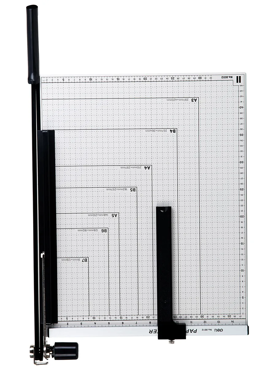 Guillotina Metálica A3, 18" x15", 12 Hojas - Deli E8012