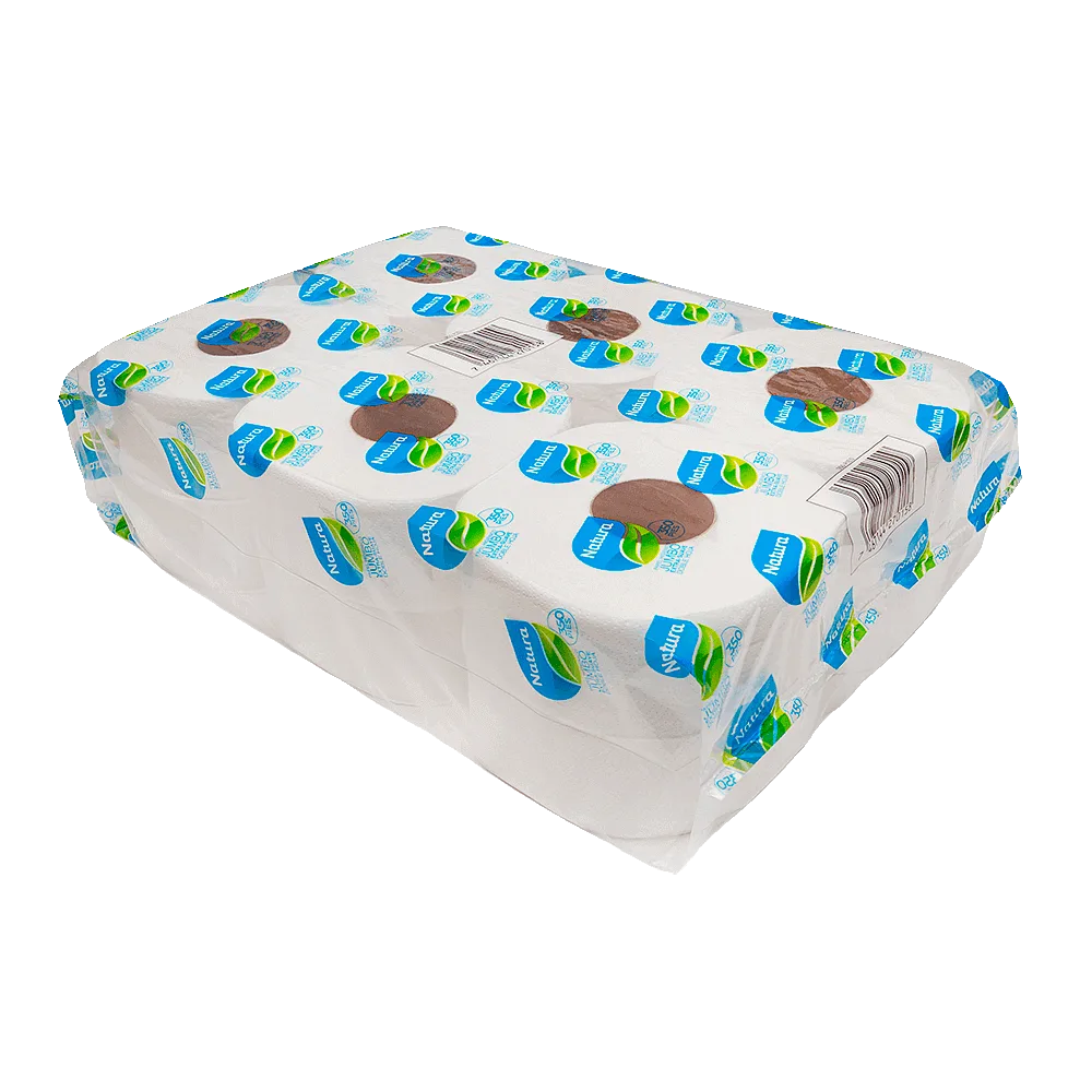 Papel Higiénico Institucional para Baño, 350 Pies - 12 pcs
