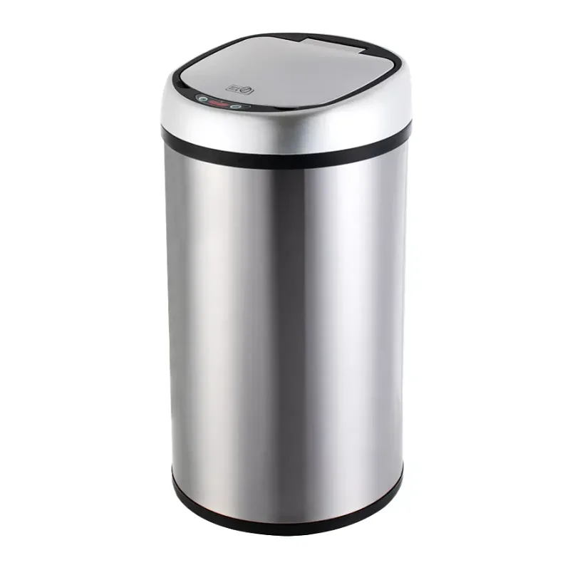 Cesto Metálico con Sensor, 12L