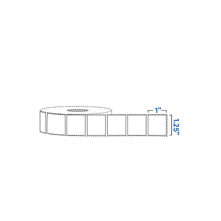 Rollo De Etiquetas 1.5 X 1.1 2100 B*