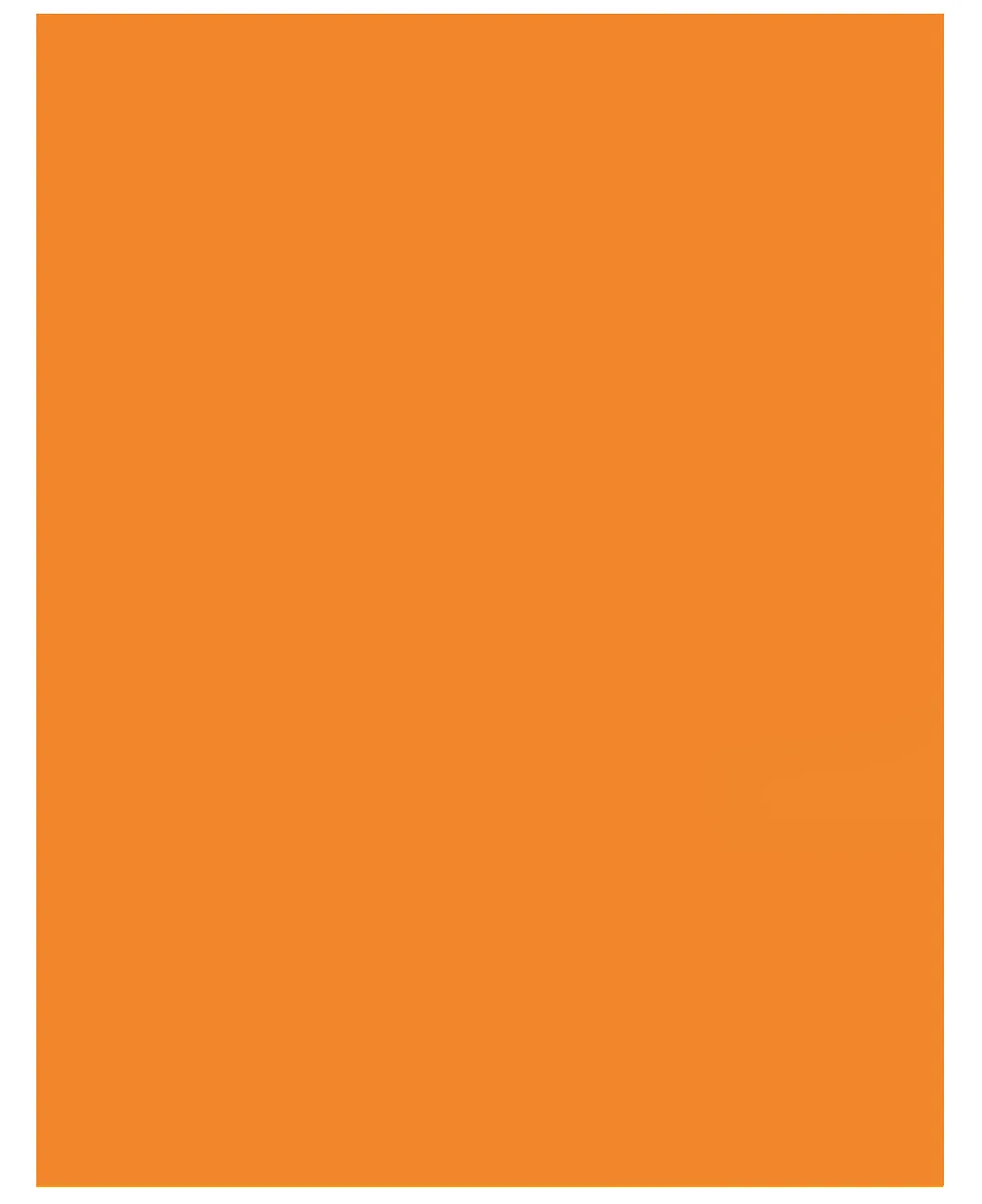 Lámina de Cartulina 20" x 26", Mamey (Naranja Oscuro)