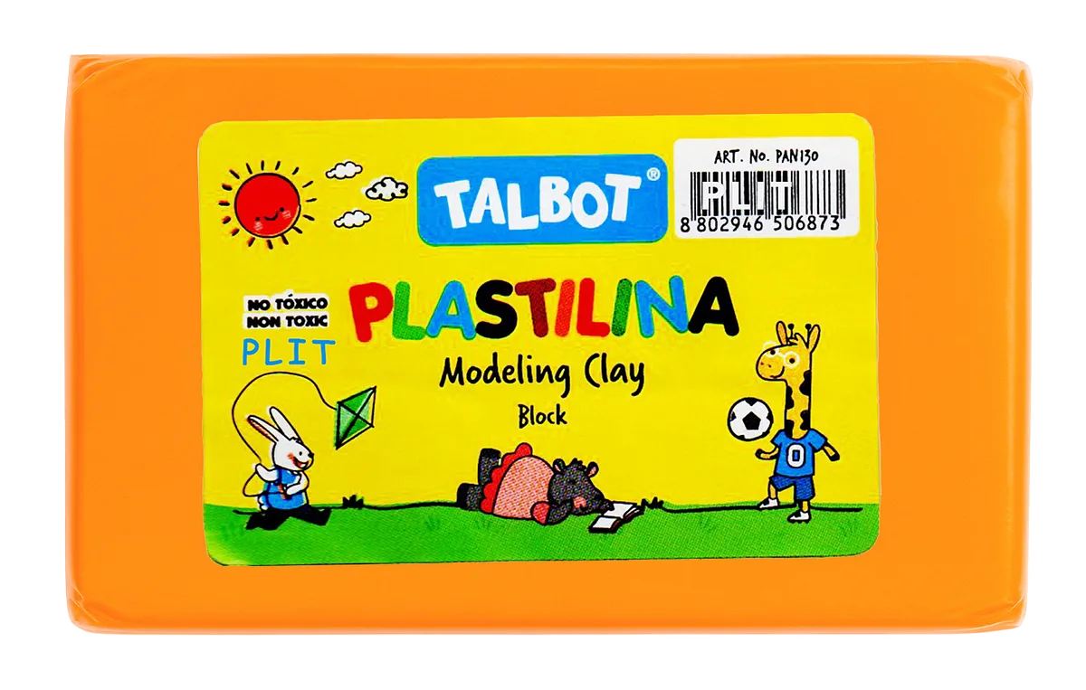 Masilla Plastilina Talbot Naranja 150 gr