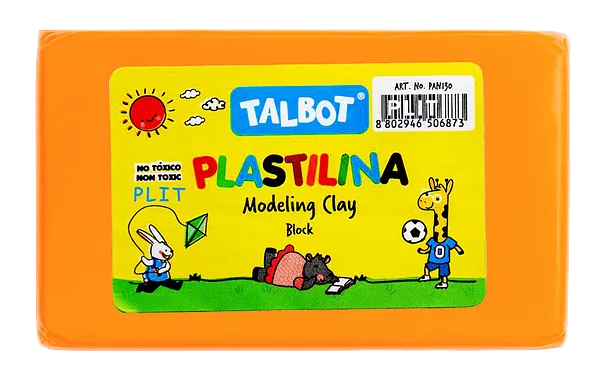 Masilla Plastilina Talbot Naranja 150 gr