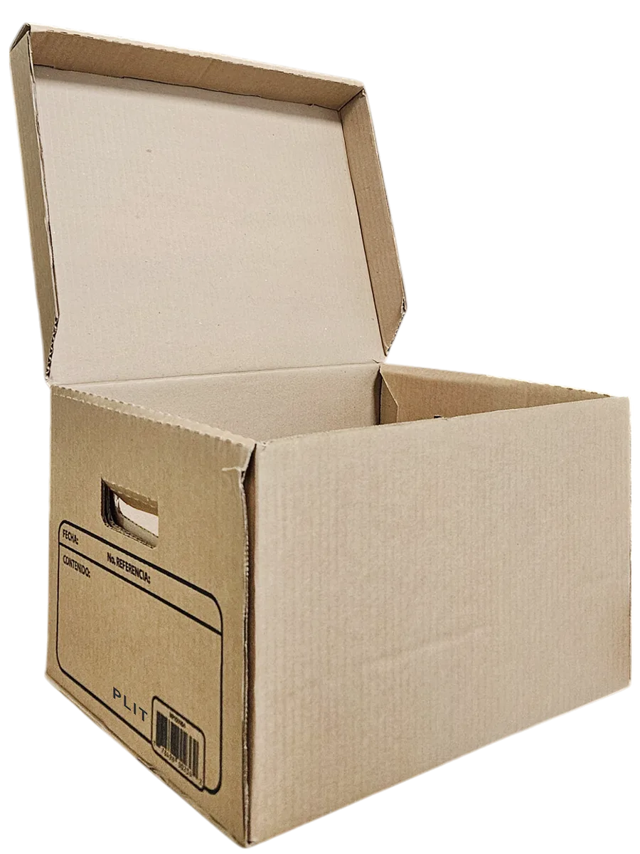 Caja de Carton para Archivo Muerto Kraft 10" x 12" x 15", Facela MP050064
