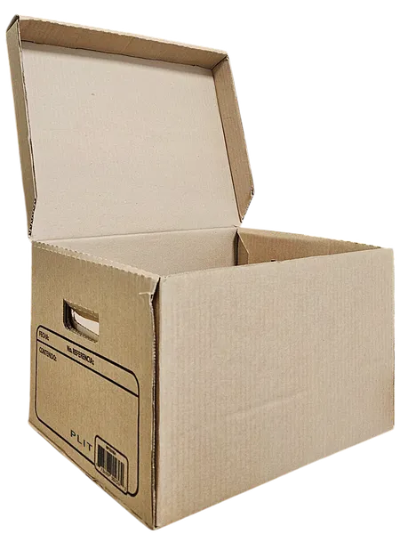 Caja de Carton para Archivo Muerto Kraft 10" x 12" x 15", Facela MP050064