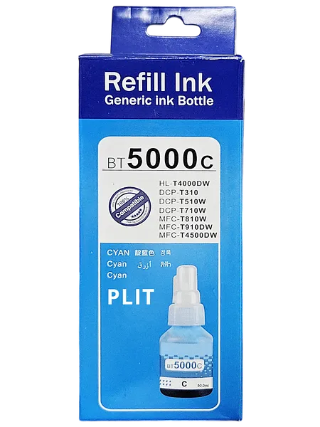 Tinta Refill Ink BT5000C Cyan (Azul), 50 ml