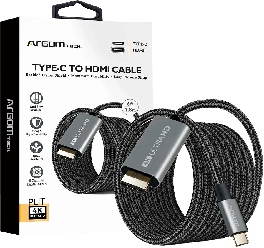 Cable USB-C a HDMI de 6 Pies Argon ARG-CB-0091