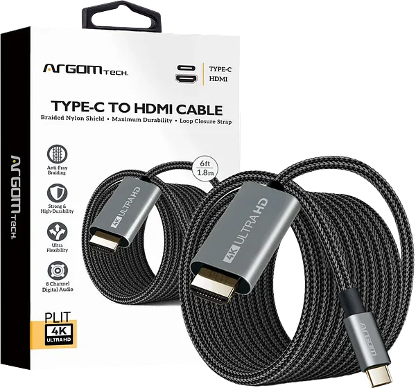 Cable USB-C a HDMI de 6 Pies Argon ARG-CB-0091