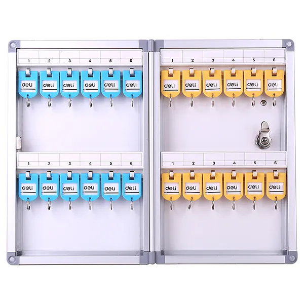 Armario de Aluminio para 24 Llaves - Deli 50800