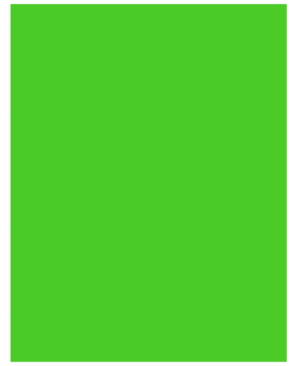 Lámina de Cartulina 20" x 26", Verde Esmeralda