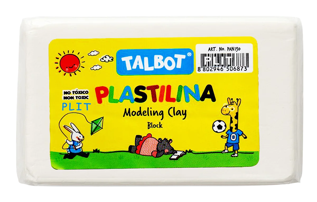 Masilla Plastilina Talbot Blanco 150 gr