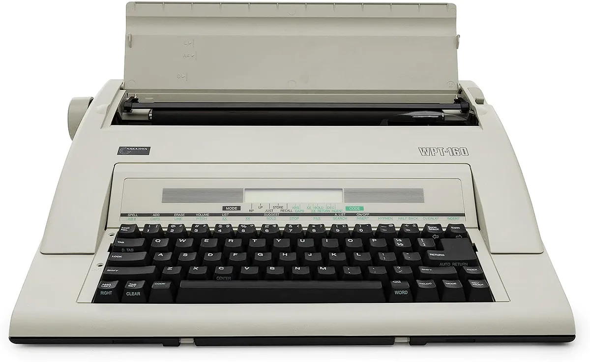 Máquina de Escribir CON Pantalla LCD- Nakajima WP-T160