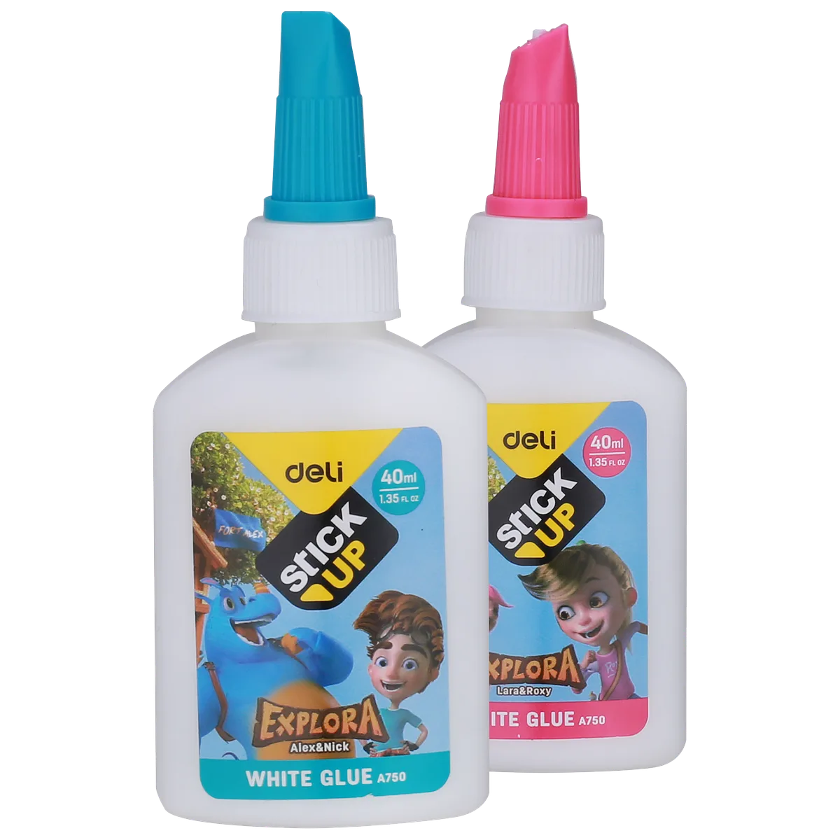 Pegamento Líquido Escolar, 40 ml -  Deli Stick UP