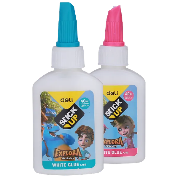 Pegamento Líquido Escolar, 40 ml -  Deli Stick UP