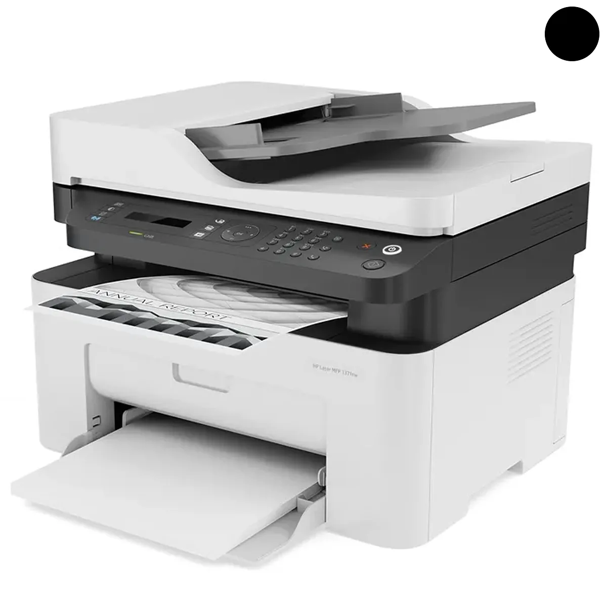 Impresora Multifunción HP Laser 137fnw de Impresión en Negro con ADF, Wi-Fi + Ethernet