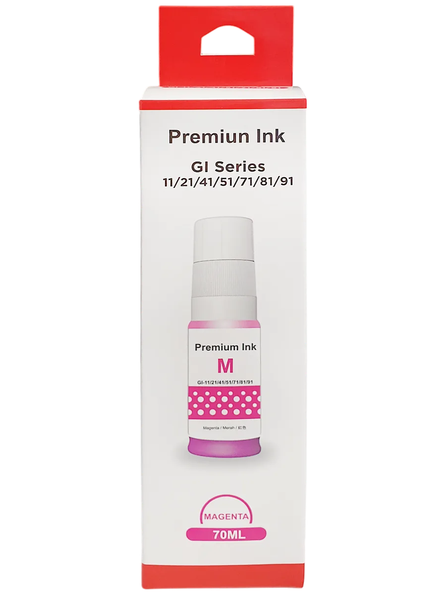 Tinta Cony Compatible con Canon GI-11 Magenta, 70ml