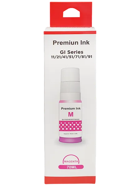 Tinta Cony Compatible con Canon GI-11 Magenta, 70ml