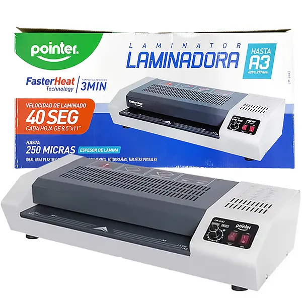 Plastificadora Metálica de 19" Pulgadas - Pointer LM-24A3