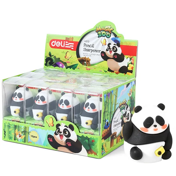 Sacapunta Panda de 1 Hoyo Deli H572