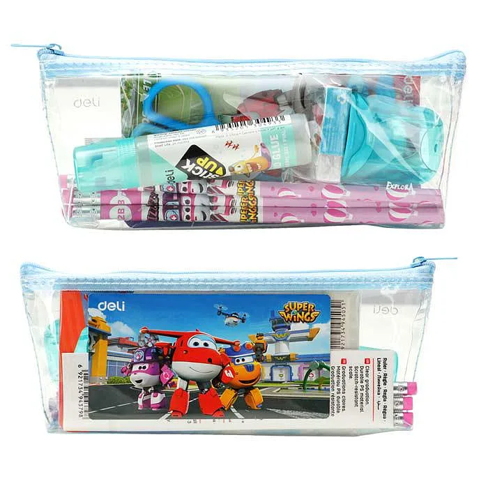 Set de Estuche Escolar Infantil, 8 Artículos 