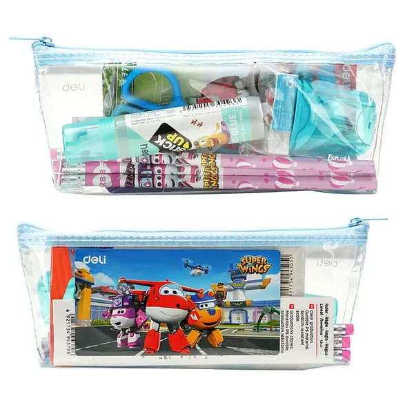 Set de Estuche Escolar Infantil, 8 Artículos 