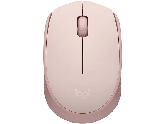 Mouse Logitech M170 Inalámbrico Óptico 1000 DPI, Rosado.