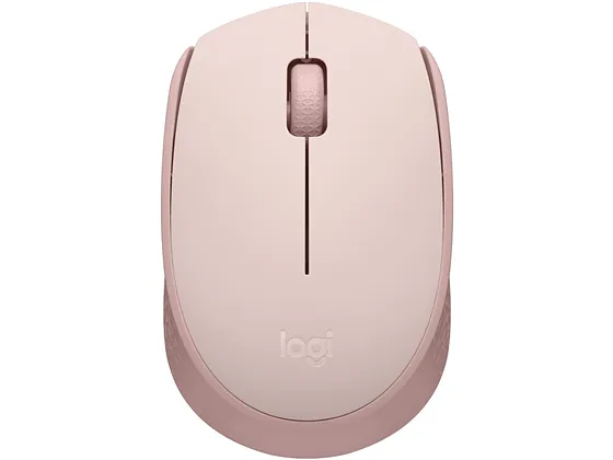 Mouse Logitech M170 Inalámbrico Óptico 1000 DPI, Rosado.