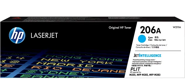 Original: Toner HP 206A (W2111A), Cyan